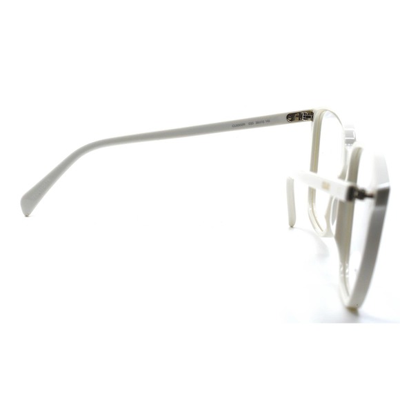 CELINE CL50029I WHITE DEMO LENS OVERSIZED AUTHENTIC EYEGLASSES FRAME - Picture 12 of 13